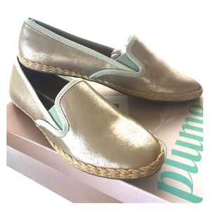 ☀️ Plume by Faryl Robin Light Gold Espadrilles
